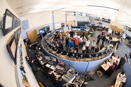 Büro beim LHC in Cern