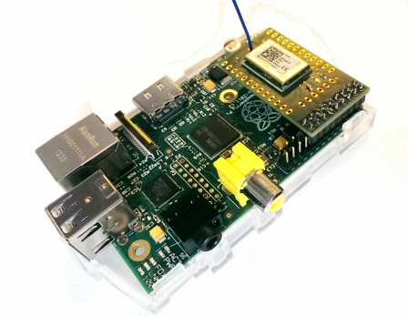 Merkur Card auf einem Raspbery PI