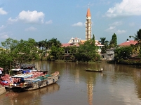 The Mekong Delta at Ben Tre