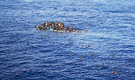 Flüchtlingsboot