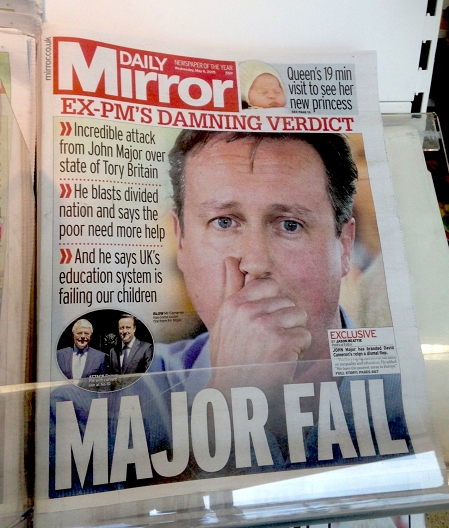 Mirror-Titel: Major Fail