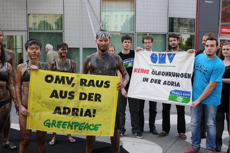 Protest OMV