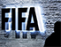 The FIFA logo at the FIFA headquarter in Zurich, Switzerland.