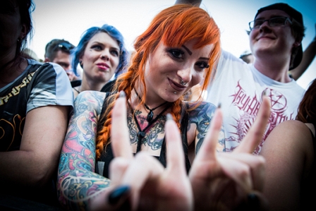 Fans beim Rock in Vienna