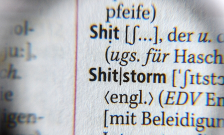 Shitstorm im Duden