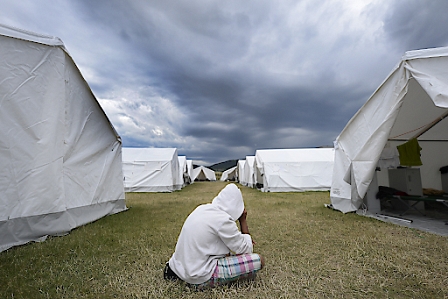 Asylum seeker Traiskirchen