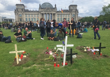 Zentrum für Politische Schönheit, Marsch der Entschlossenen