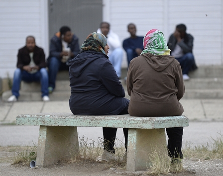 Flüchtlinge in Traiskirchen