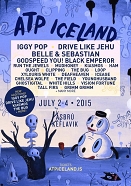 Plakat zum ATP Island Festival