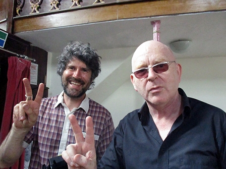 Gruff Rhys und Alan McGee