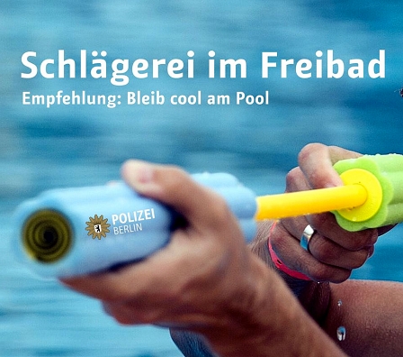 schlägerei im bad: bleib cool im pool