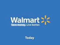 Das Logo der Handelskette Walmart