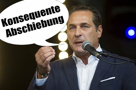 H.C. Strache von der FPÖ