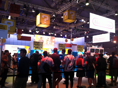 Nintendo-Stand auf der Gamescom