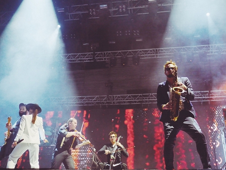 The Parov Stelar Band spielt beim Nuke Festival in Graz