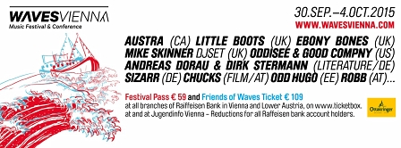 Waves Vienna lineup