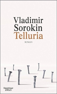 Nägel, Buchcover von "Telluria" von Vladimir Sorokin