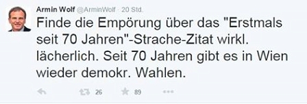 Wolfs Twitter-Post