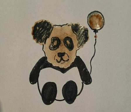 kaffee panda zugeschnitten