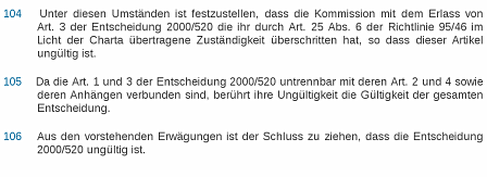 © Public Domain EuGH Schlussfolgerungen