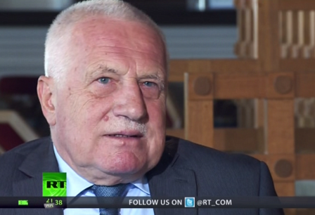 Vaclav Klaus bei RT