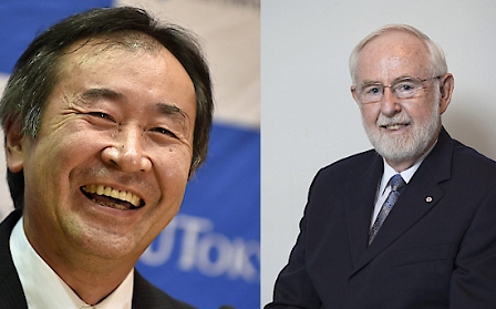 Takaaki Kajita and Arthur B McDonald of Canada won the 2015 Nobel Prize in Physics