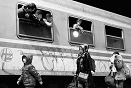 refugee train