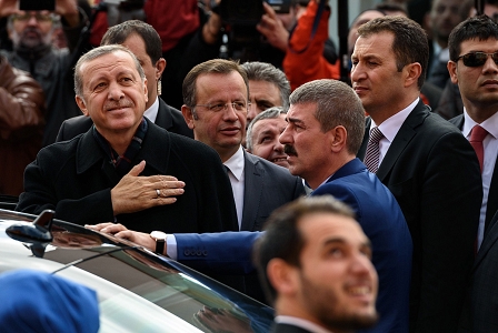 Türkischer Präsident Recep Tayyip Erdogan 