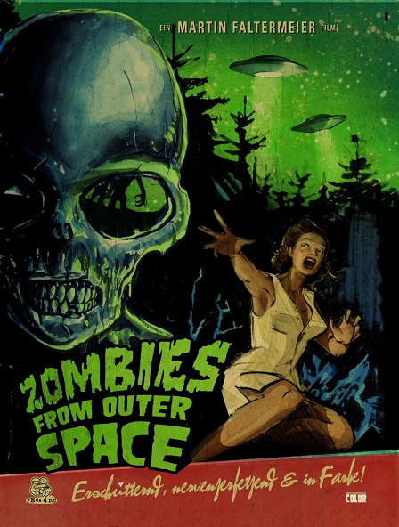 Poster "Zombies from outer space"