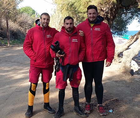 Rettungsschwimmer aus Spanien