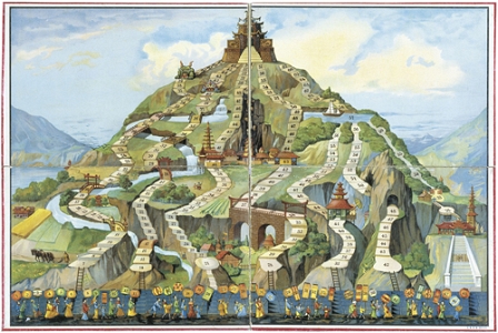 Brettspiel "Auf den Fujiyama"