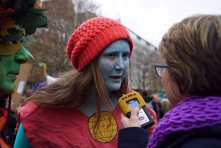 demo in paris