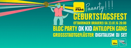 FM4 Geburtstagsfest Plakat