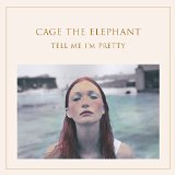 Albumcover US-Band Cage The Elephant "Tell Me I´m Pretty" Dez 2015. Junge Frau, rote Haare, Gesicht zu sehen.