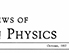 Titelblatt eines Physics-Journals aus der 1950er Jahren