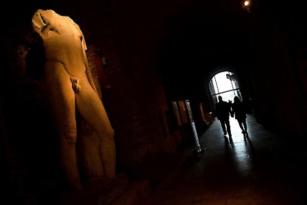 Nackte Statue im Musei Capitolini