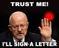 © Public Domain James Clapper Meme