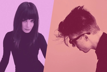 Alley und Benjamin von School Of Seven Bells