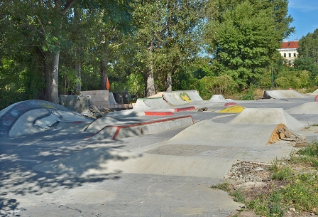 DIY Skatepark in Wien