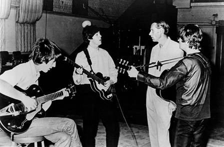 Beatles and George Martin