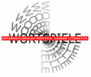 Logo des Festivals Wortspiele aus Buchstaben