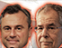 Norbert Hofer und Alexander Van der Bellen