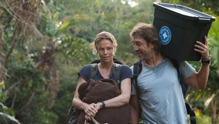 Charlize Theron und Javier Bardem in "the last face"