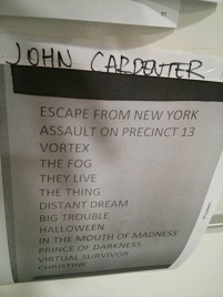 Setlist Carpenter