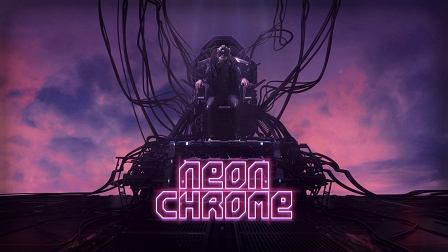 Der "Overseer" aus dem Videospiel "Neon Chrome".