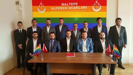 Alperen Ocaklari unter dem Regenbogen