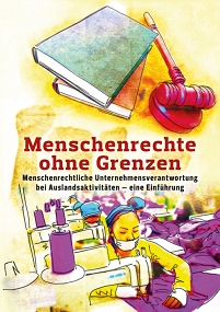 Cover der Broschüre "Menschenrechte ohne Grenzen"