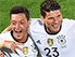 Özil und Müller freuen sich