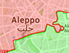 Landkarte Syrien, Aleppo