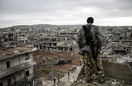 Zerstörungen in Kobane